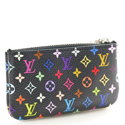 Louis Vuitton LV X TM Monogram Multicolor Key Pouch Black 3 of 8