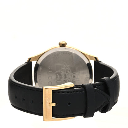 Gucci Stainless Steel Calfskin Mother of Pearl 36mm G-Timeless Charm Quartz Watch 3 of 4