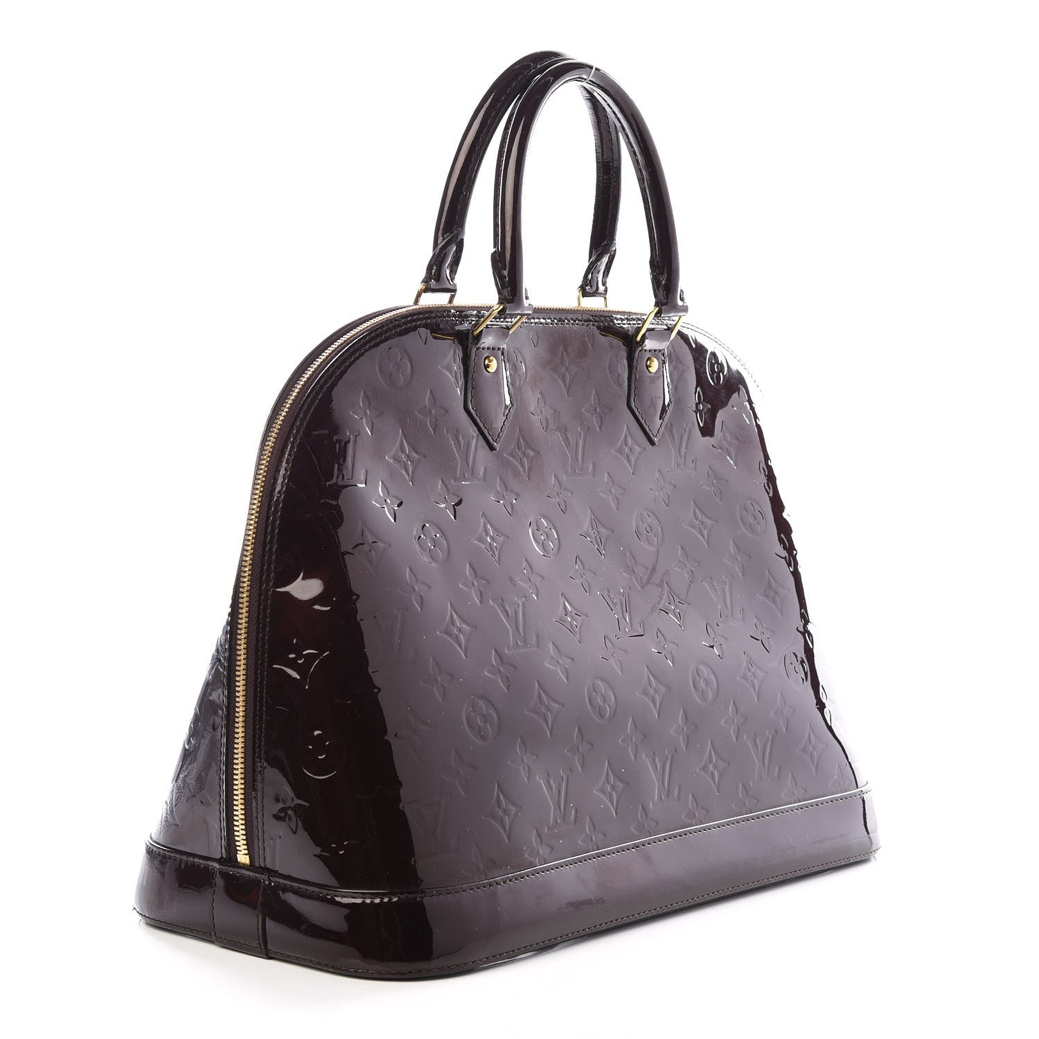 Louis Vuitton Vernis Alma GM Amarante 2 of 11
