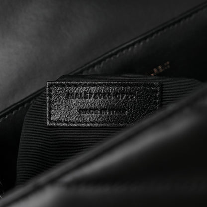 Saint Laurent Calfskin Y Quilted Monogram Monochrome Medium Loulou Chain Satchel Black 6 of 10