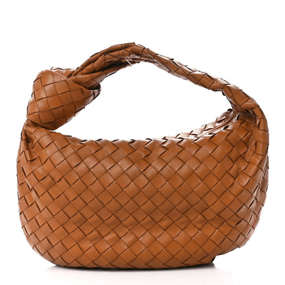 Bottega Veneta Nappa Intrecciato Teen Jodie Hobo Caramel 1 of 12