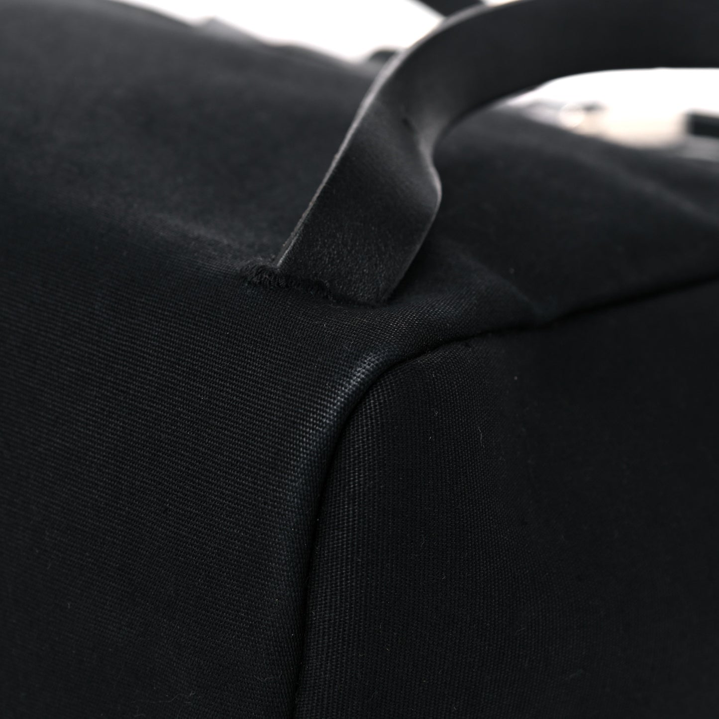 Toile Vache Calfskin Herbag 39 MM Backpack Black