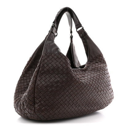 Bottega Veneta Nappa Intrecciato Medium Campana Hobo Ebano 4 of 13