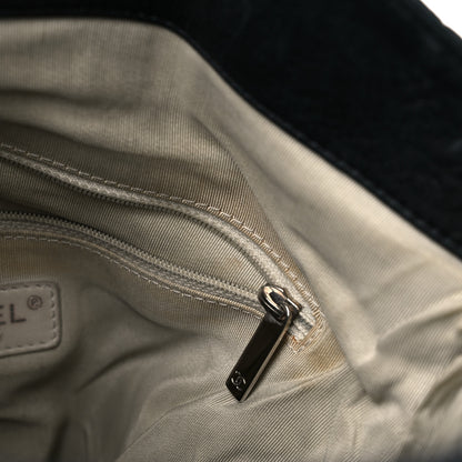 Chanel Washed Lambskin Chain Around Hobo Black 12 of 13