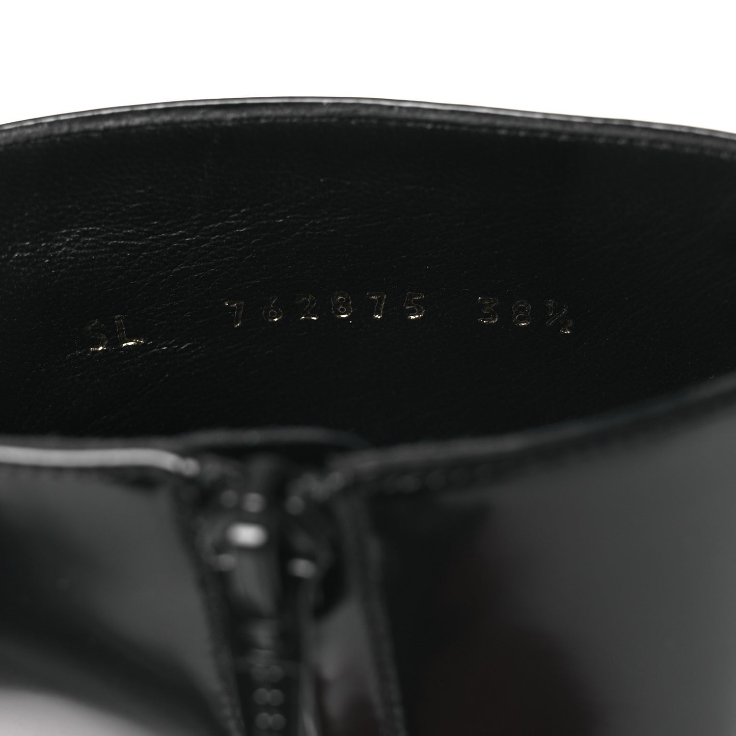Vitello Marilyn Betty 70 Ankle Zip Boots 38.5 Black