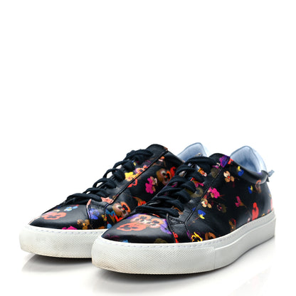 Givenchy Calfskin Womens Urban Knots Floral Print Street Sneakers 40 Multicolor 2 of 9