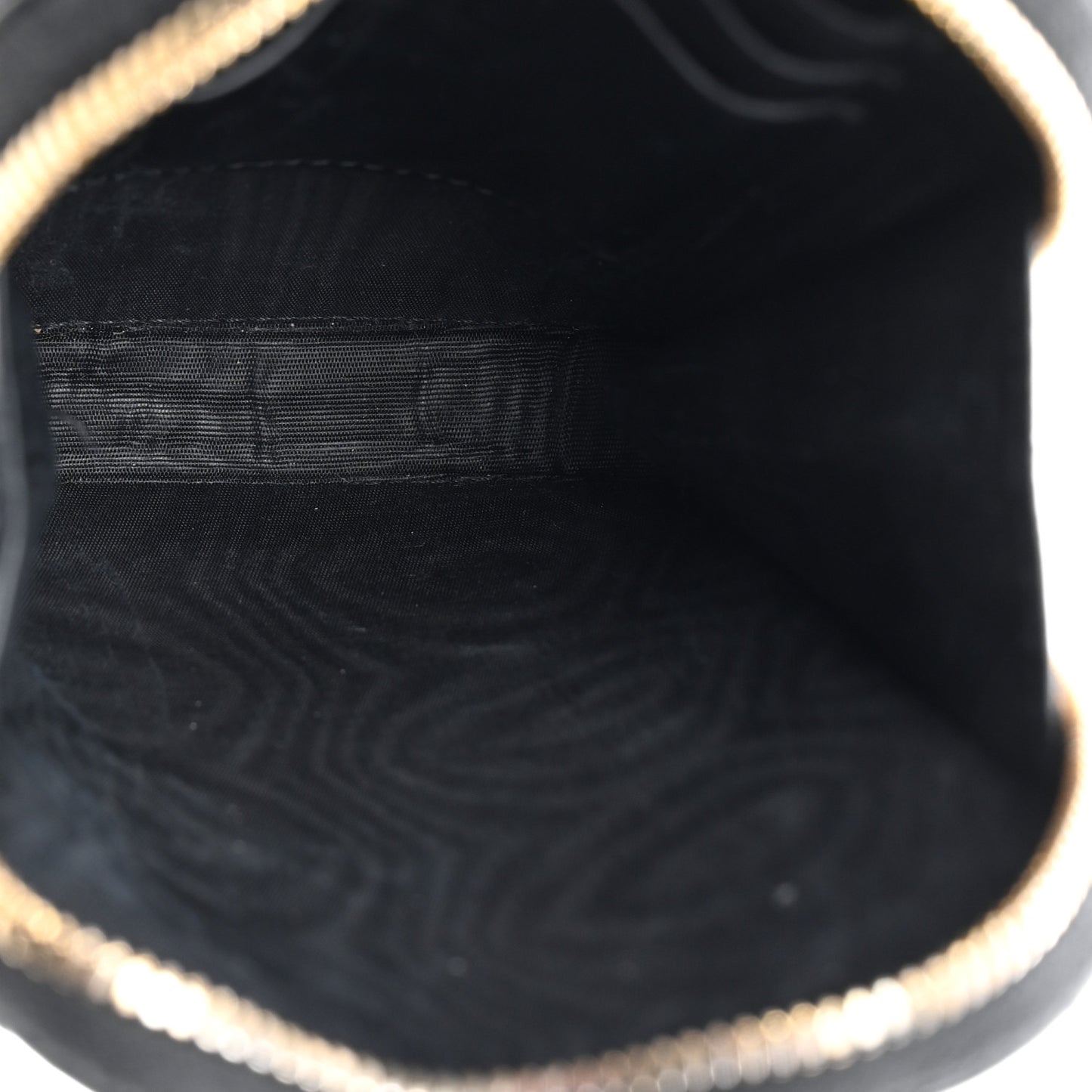 Lambskin Cannage Lady Dior Phone Holder Black
