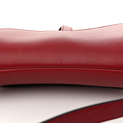 Christian Dior Calfskin Saddle Bag Scarlet 11 of 12