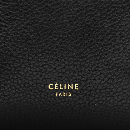Celine Soft Grained Calfskin Small Sangle Bucket Bag Black 7 of 10