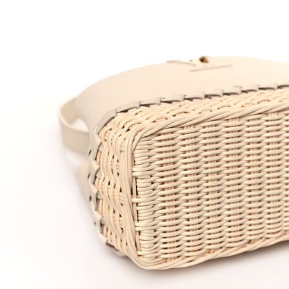 Louis Vuitton Rattan Taurillon Capucines BB Vanilla 7 of 9