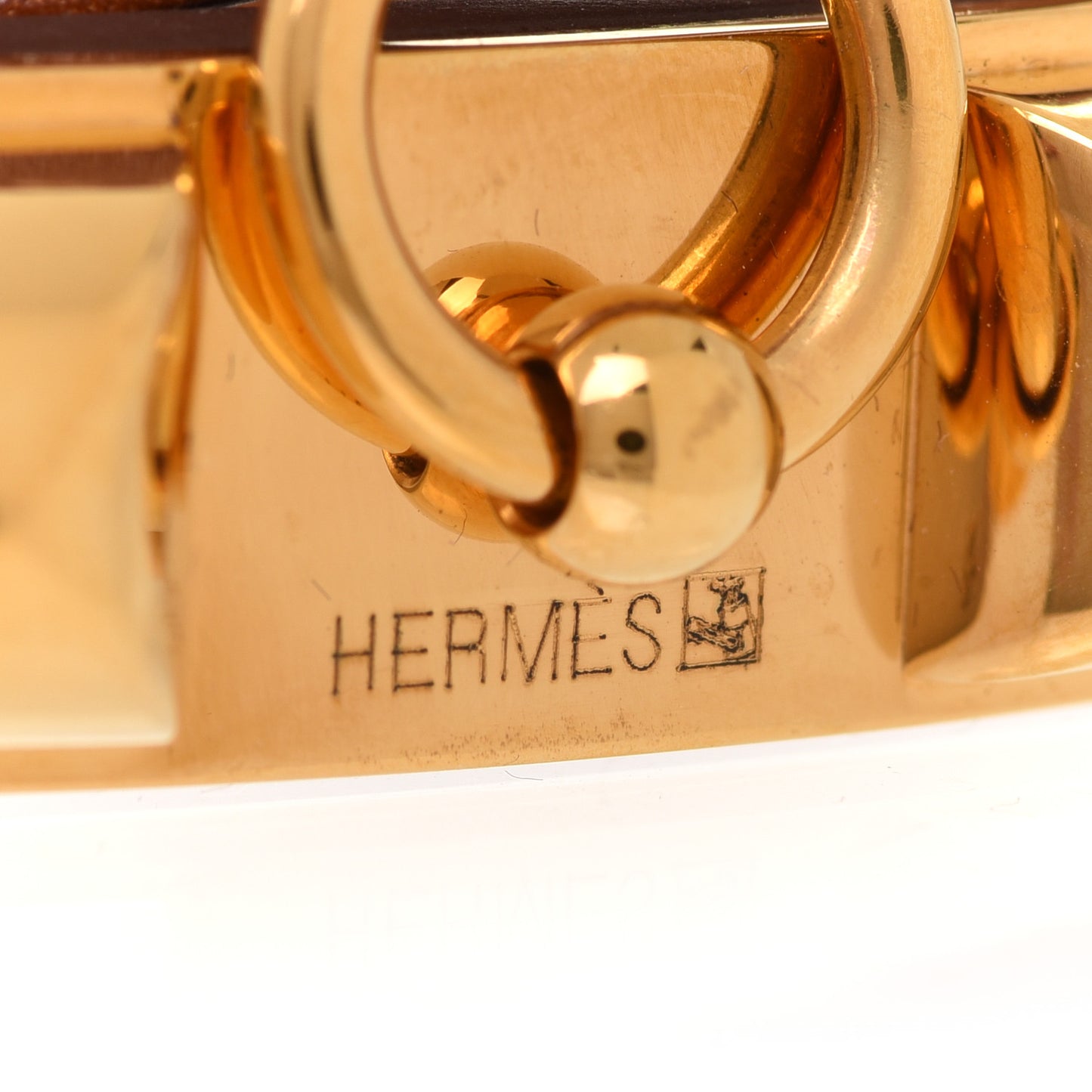 Barenia Rivale Double Tour Bracelet S Fauve