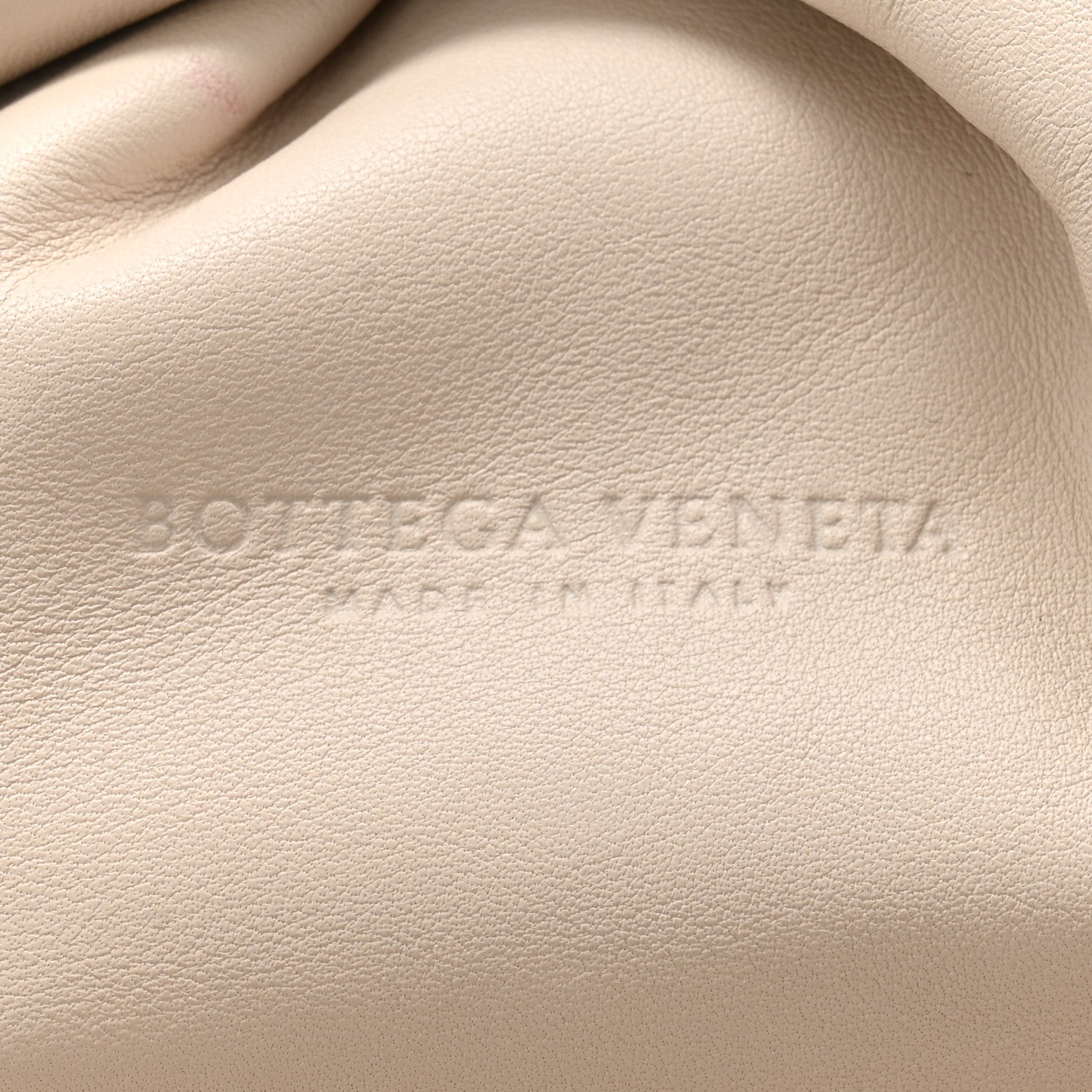 Bottega Veneta Smooth Butter Calf The Pouch Oversized Clutch Plaster 6 of 12