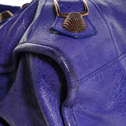 Balenciaga Agneau Giant 21 Rose Gold Hardware City Bleu Lavande 5 of 10