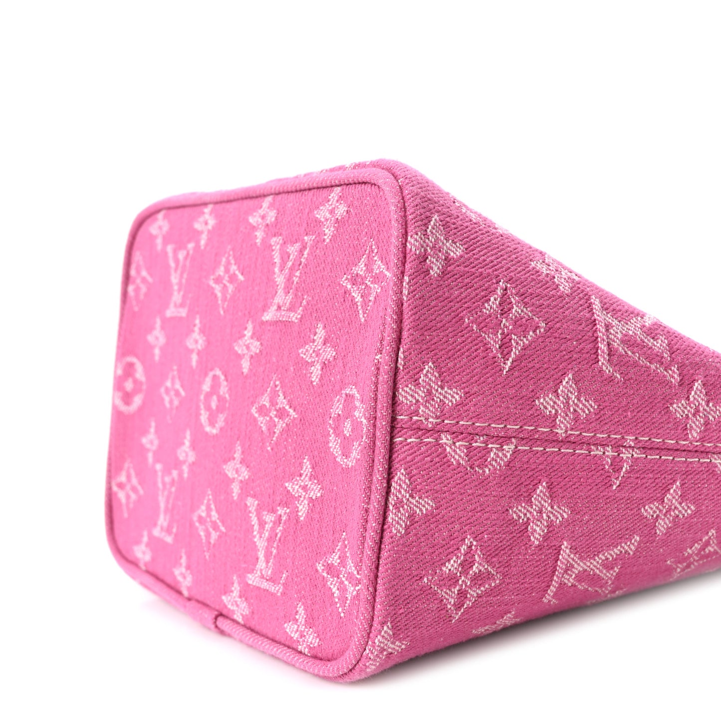 Monogram Denim All In BB Fuchsia