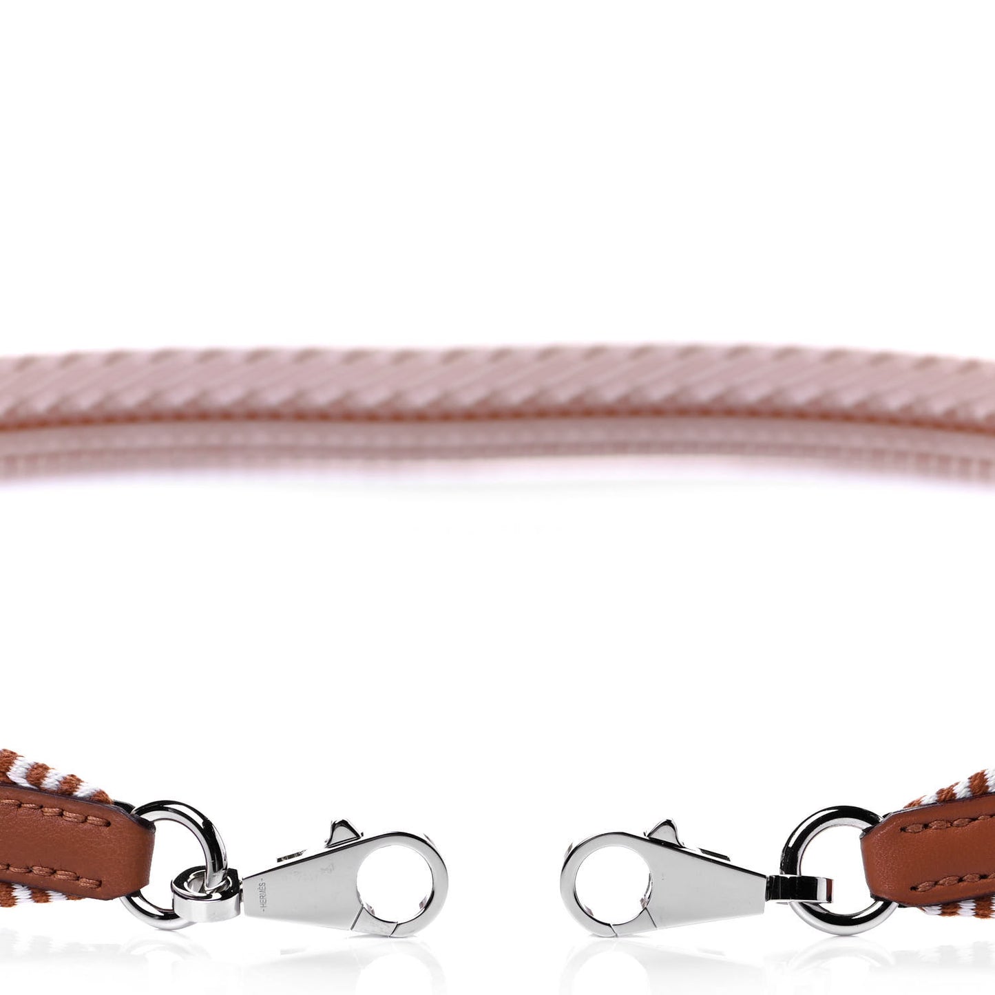 Toile Swift 25mm Sangle Cavale Shoulder Strap Ecru Beige Gold