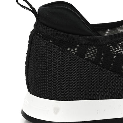 Fendi X SARAH COLEMAN Mesh FF Vertigo Runner Slip On Sneakers 36 Black 12 of 13