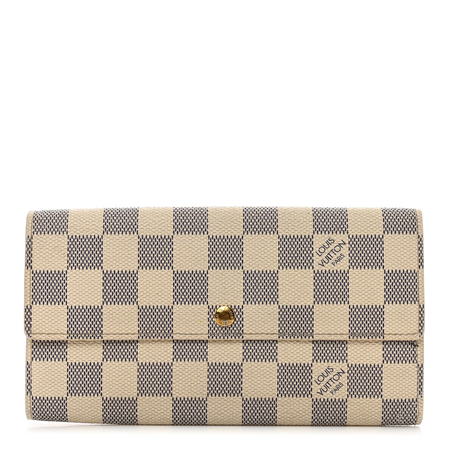 Louis Vuitton Damier Azur Sarah Wallet 1 of 8