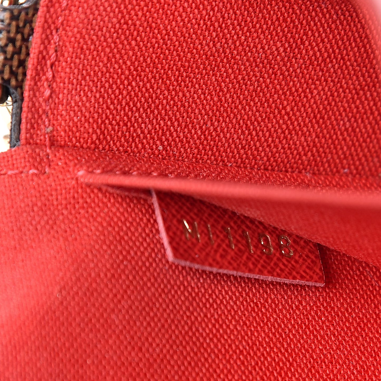Damier Ebene LV Stories Pochette Felicie Chain Wallet