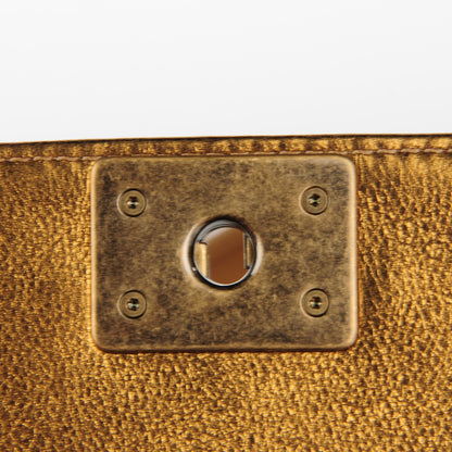 Chanel Galuchat Stingray Mini Boy Flap Gold 7 of 7