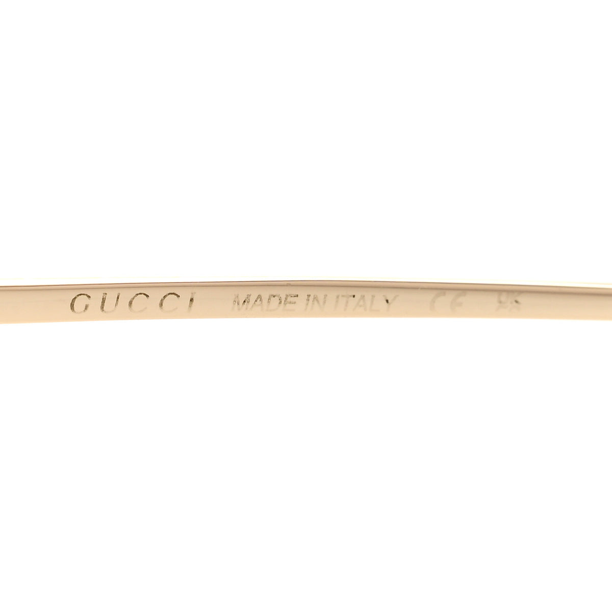Gucci Metal Horsebit Square Sunglasses GG0879S Gold 5 of 10