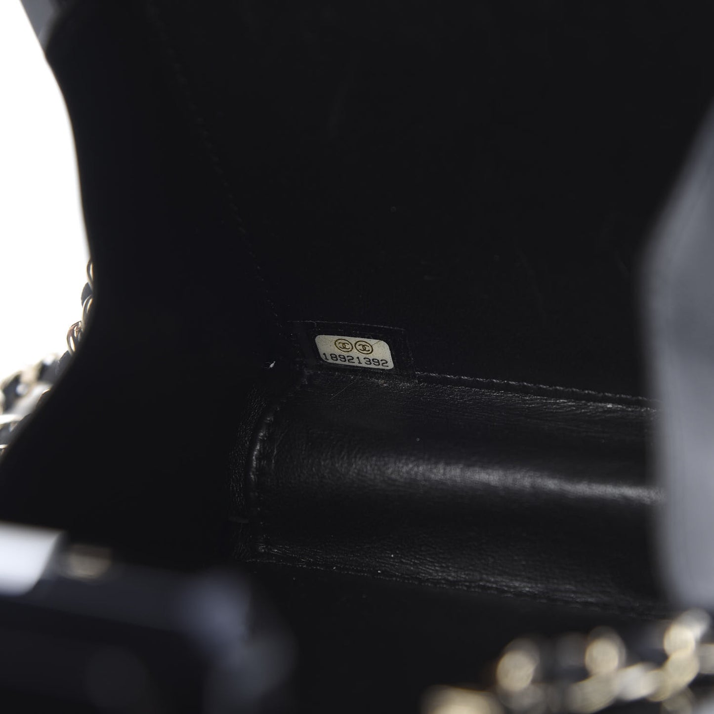 Plexiglass Perfume Bottle Clutch Black