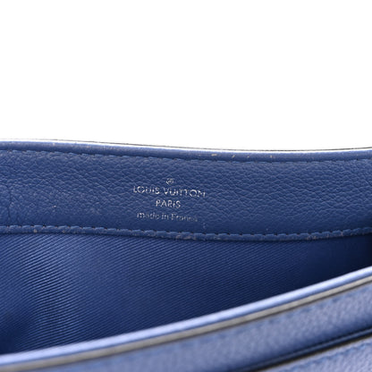 Louis Vuitton Soft Calfskin Lockme II Chain Bag BB Blue 6 of 11