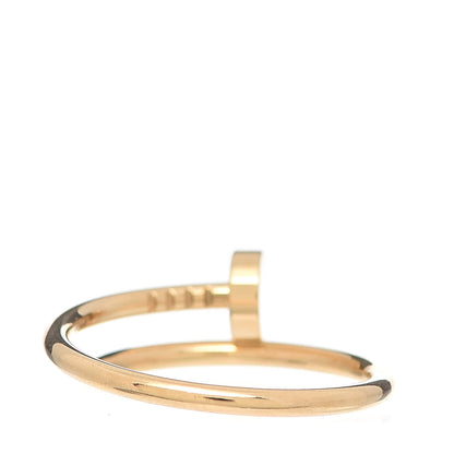 Cartier 18K Yellow Gold Small Juste Un Clou Ring 58 8.25 3 of 6