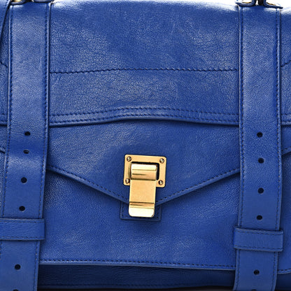 Proenza Schouler Lambskin Medium PS1 Satchel Royal Blue 15 of 15