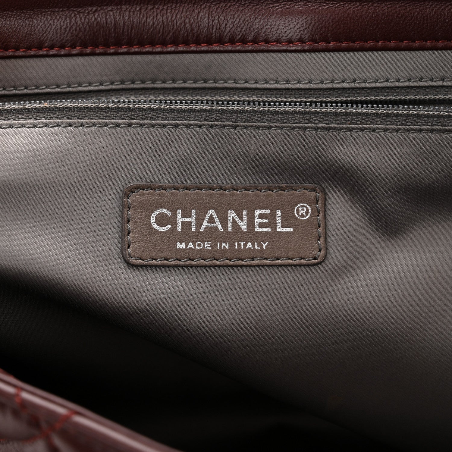 Chanel Lambskin Jumbo Coco Rain Flap Bordeaux 7 of 13