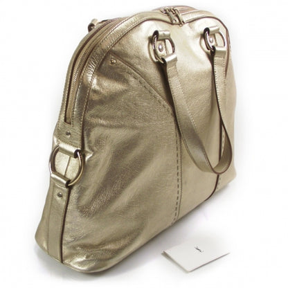 Saint Laurent Leather Oversized Muse Gold 3 of 13