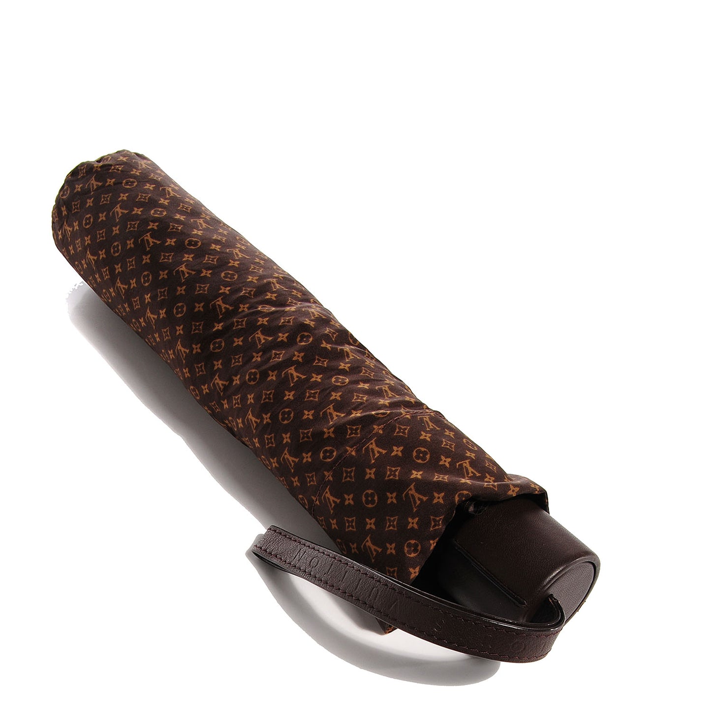 Monogram Ondees Compact Umbrella Marron