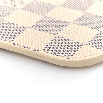Louis Vuitton Damier Azur Neverfull MM GM Pochette 8 of 8