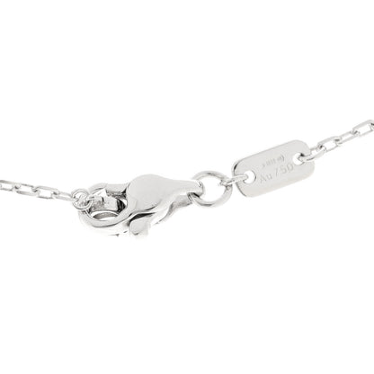 Gucci 18K White Gold Diamond Running GG Pendant Necklace 5 of 8