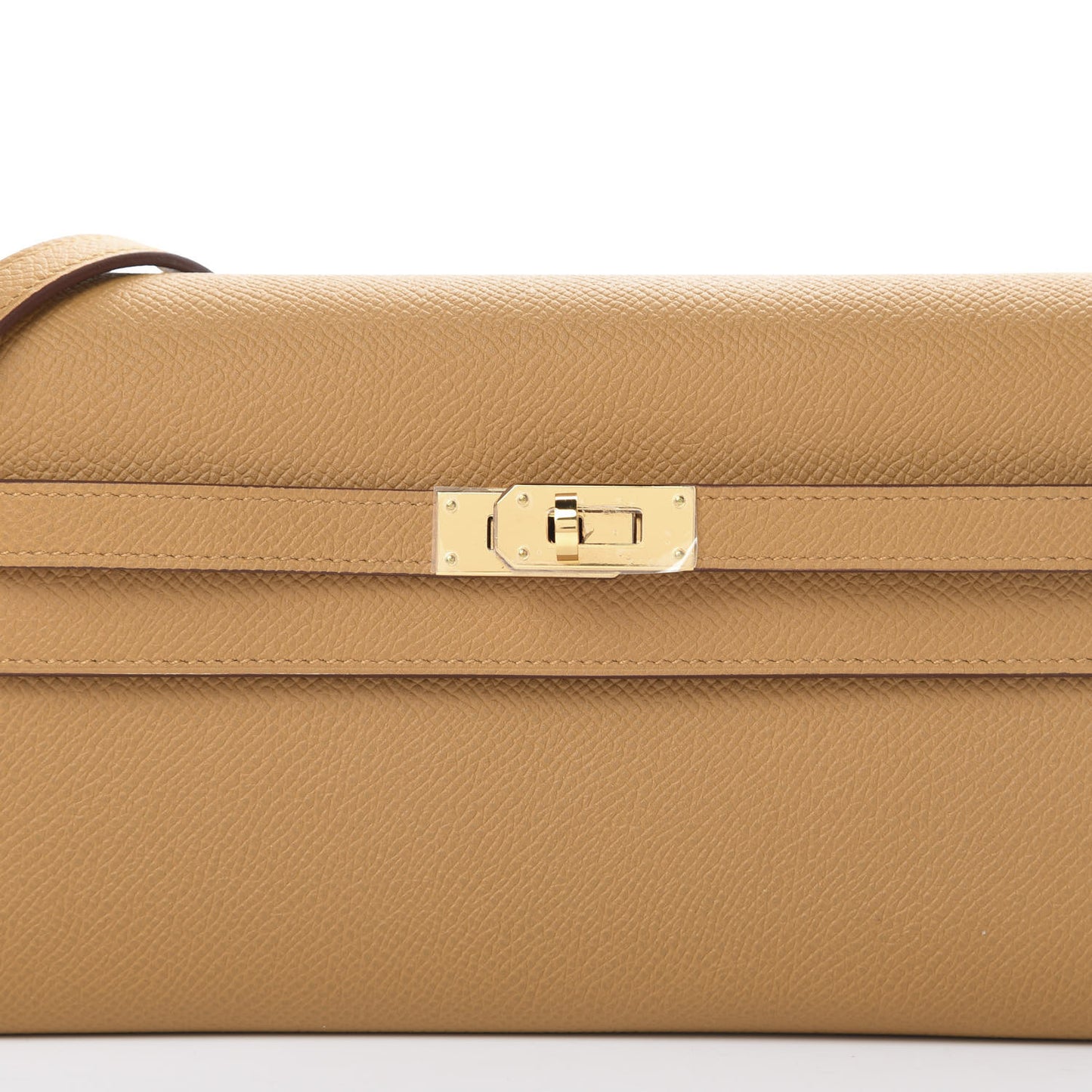 Epsom Kelly Wallet To Go Sesame