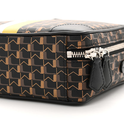 Moynat Toile 1920 Camera Bag Carbon Bronze Yellow 10 of 10