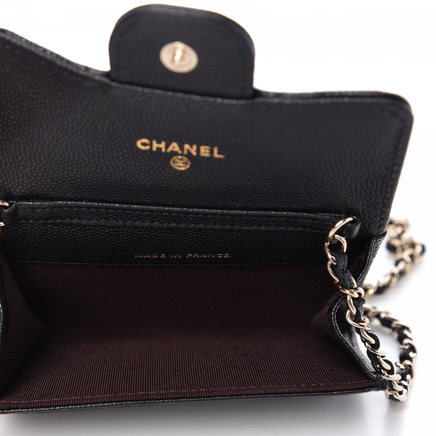 Chanel Caviar Quilted Flap Classic Belt Bag Black 5 of 8
