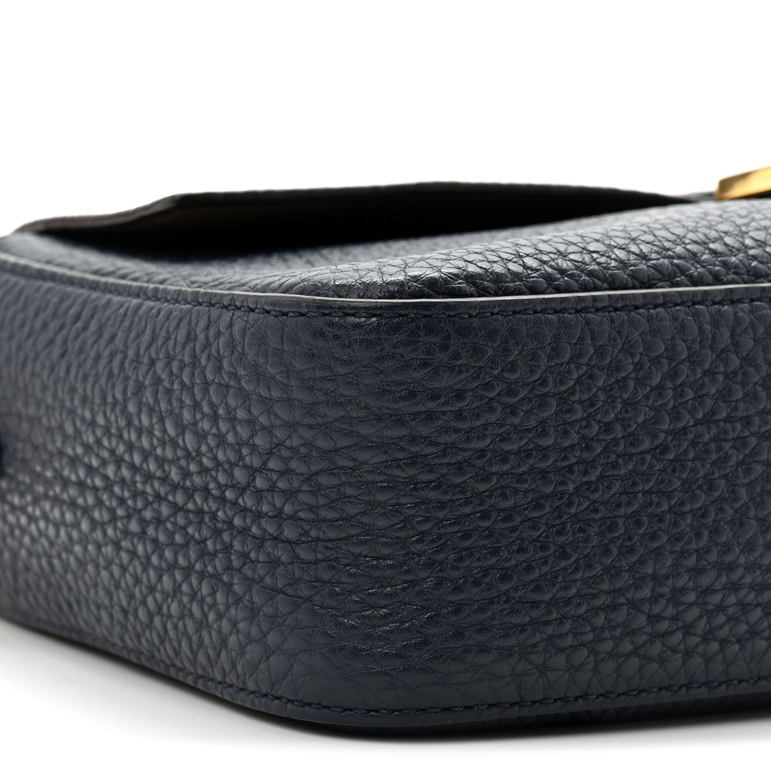 Fendi Cuoio Romano Selleria Baguette Indaco 8 of 9