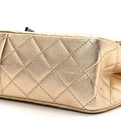 Chanel Metallic Aged Calfskin Quilted 2.55 Reissue 227 Flap Gold 9 of 10