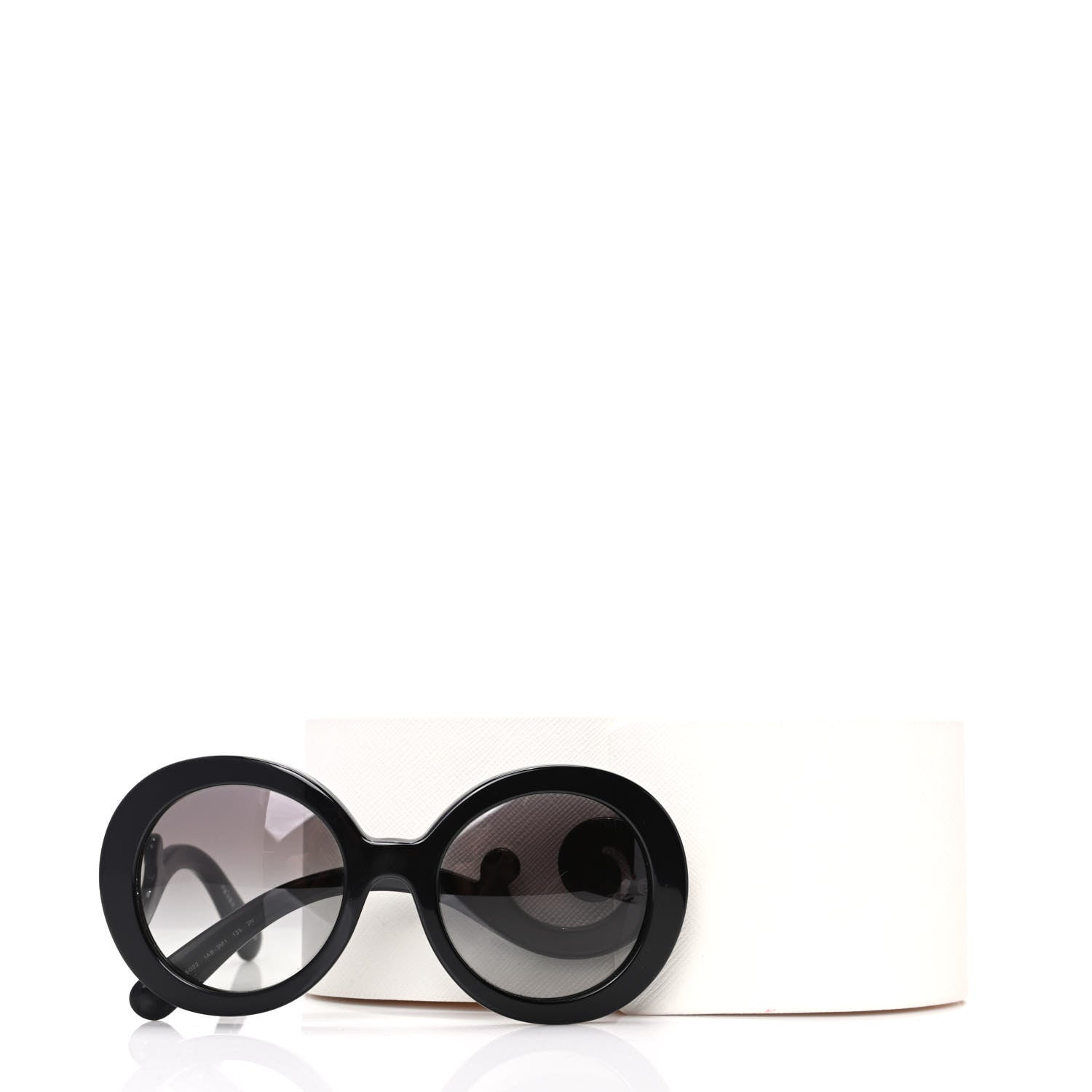 Prada Baroque Sunglasses SPR 27N Black 9 of 9