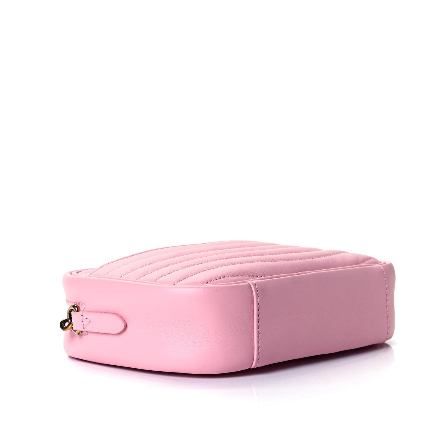 Calfskin New Wave Camera Bag Smoothie Pink