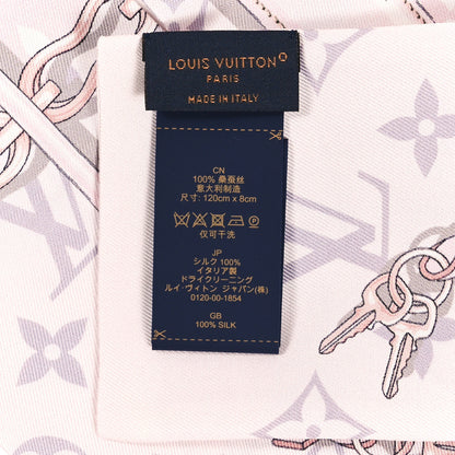 Louis Vuitton Silk Monogram Confidential Bandeau Light Pink 3 of 3