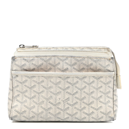 Goyard Goyardine Miroir Toiletry Bag PM White 1 of 19