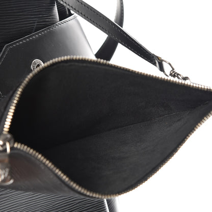 Louis Vuitton Epi Sac D'Epaule GM Black 6 of 11