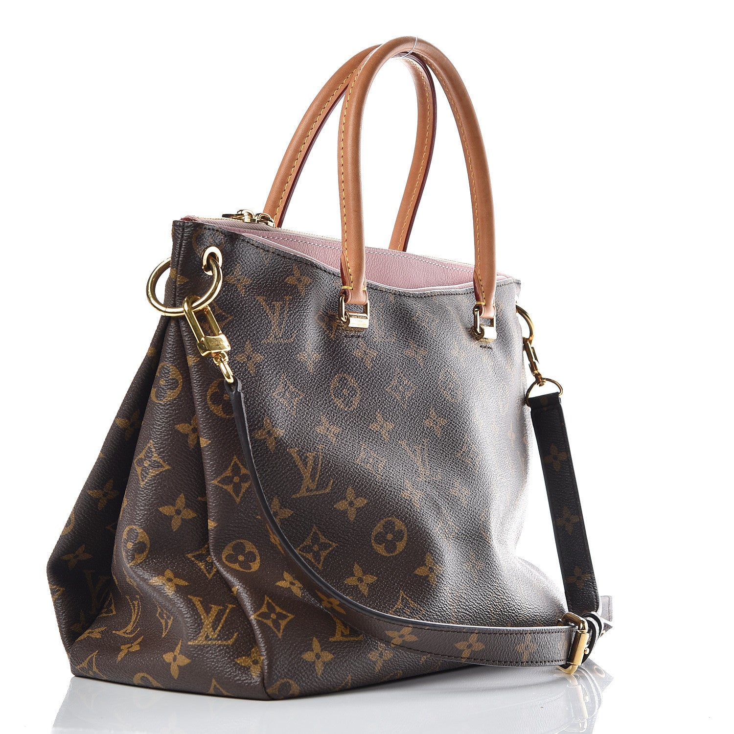 Louis Vuitton Monogram Pallas Rose Ballerine 3 of 10