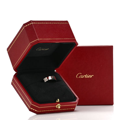 Cartier 18K White Gold 5.5mm LOVE Ring 54 7 5 of 5