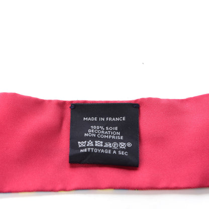 Hermes Silk Plumetis Twilly Rose 2 of 2