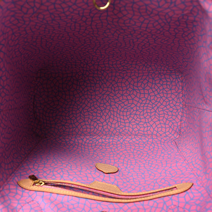 Louis Vuitton LV X YK Monogram Kusama Pumpkin Neverfull MM 6 of 12