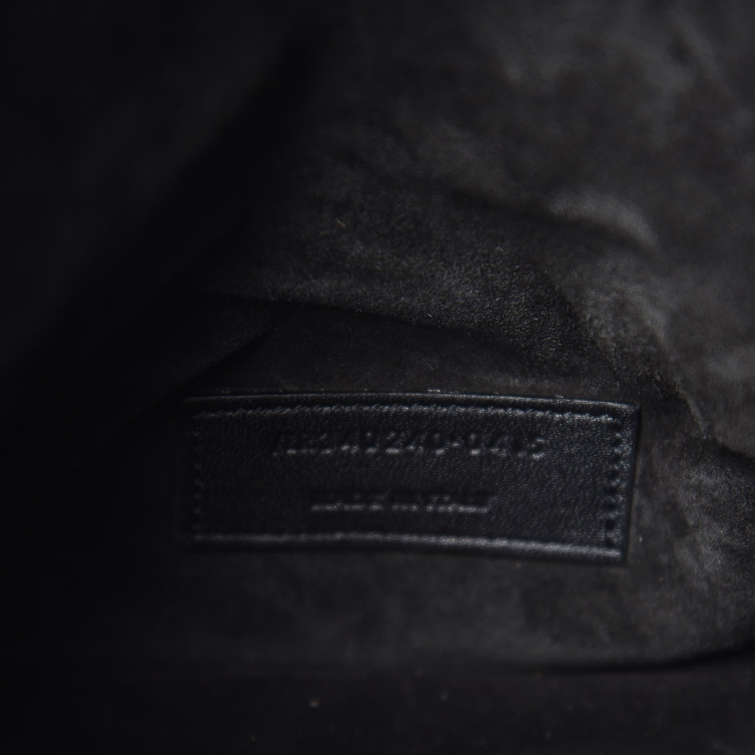 Saint Laurent Calfskin Small Emmanuelle Bucket Bag Black 7 of 8