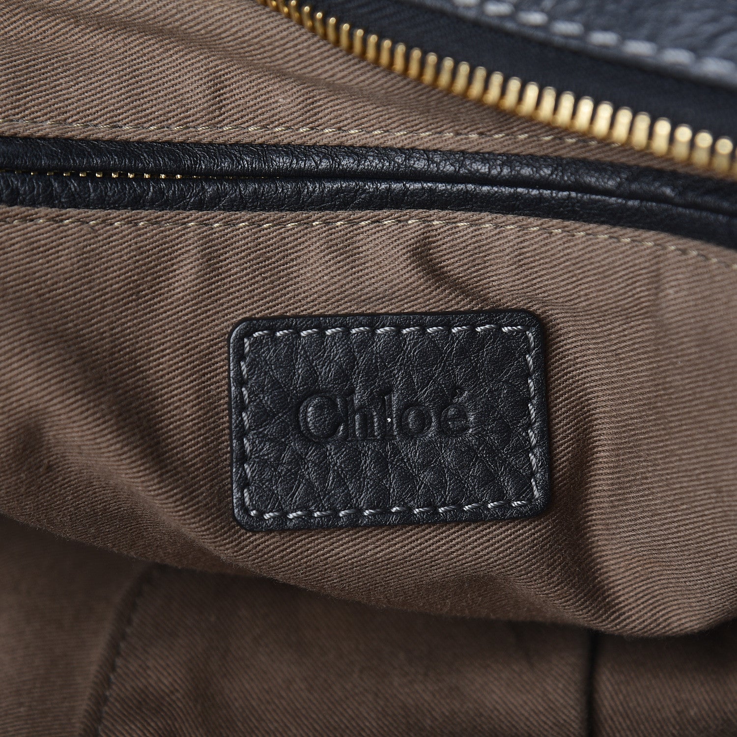 Chloe Calfskin Large Marcie Satchel Black 6 of 14