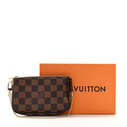 Louis Vuitton Damier Ebene Mini Pochette Accessories 8 of 8
